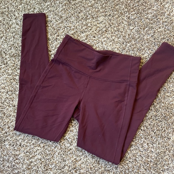 Athleta Pants - Athleta burgundy leggings